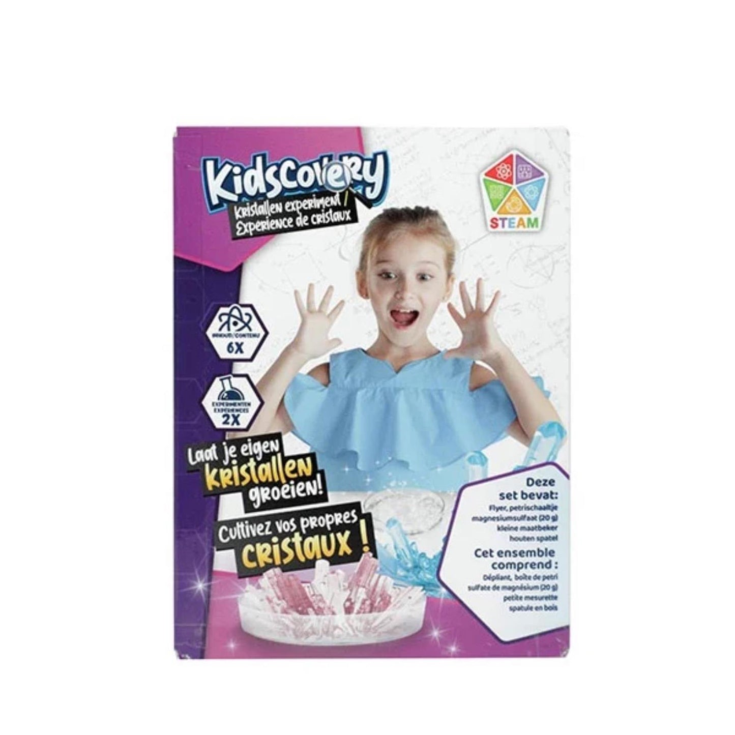 Kidscovery Kidscovery Experiments Set Crystals