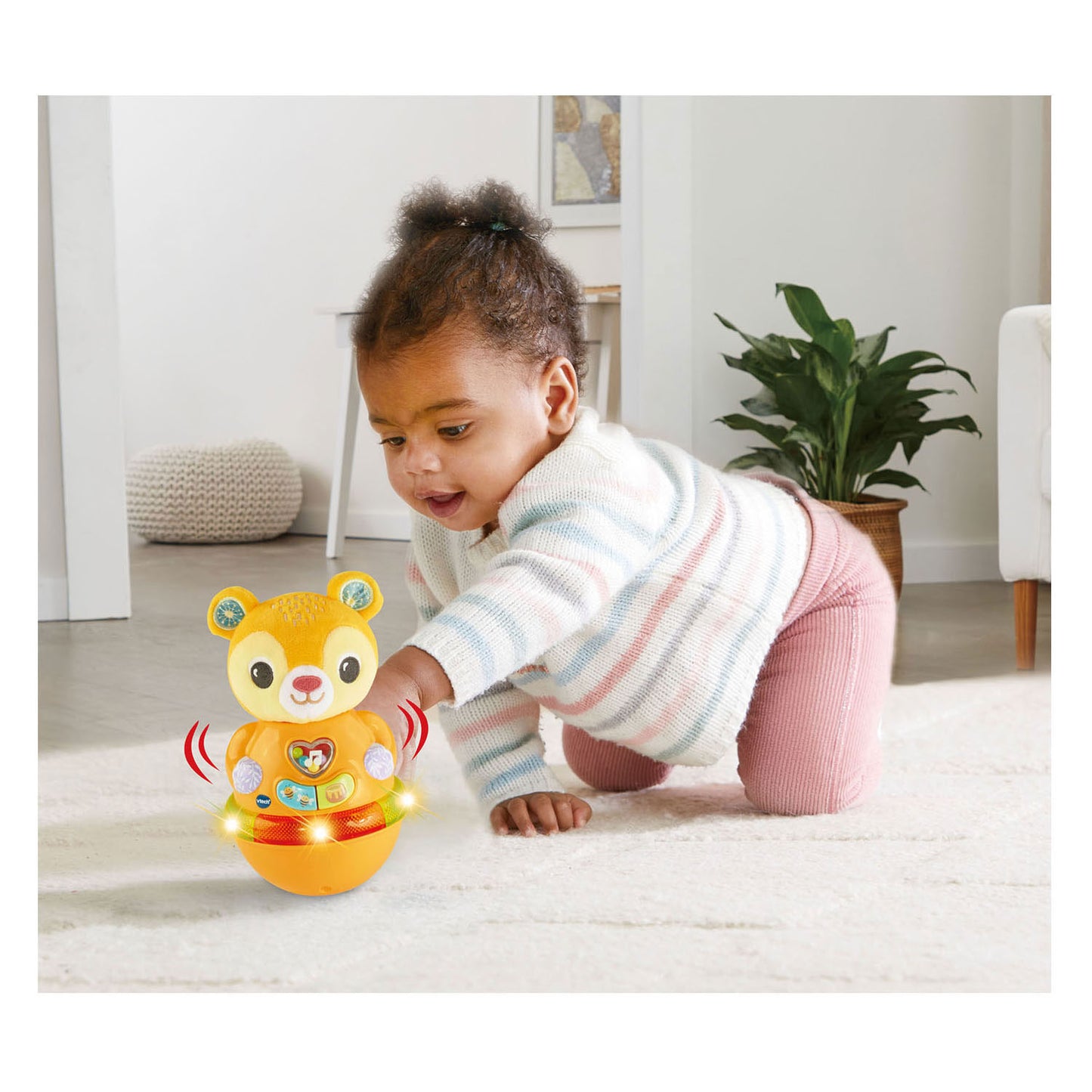 Vtech muove e impara l'orso cadente con 40 melodie