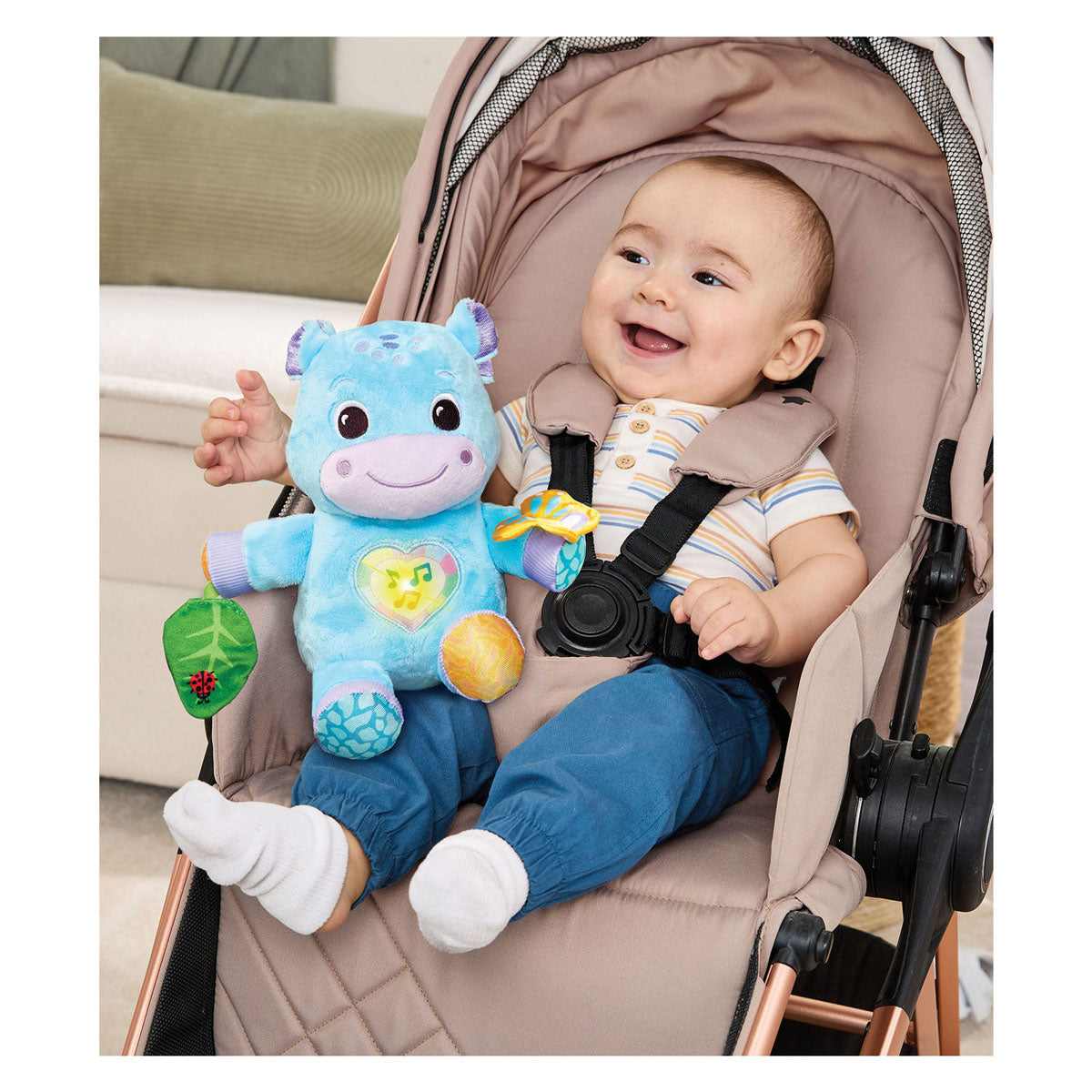 Hipopótamo de peluche Vtech