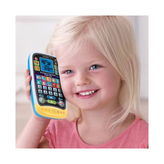 Smartphone infantil interactivo Vtech con luz.