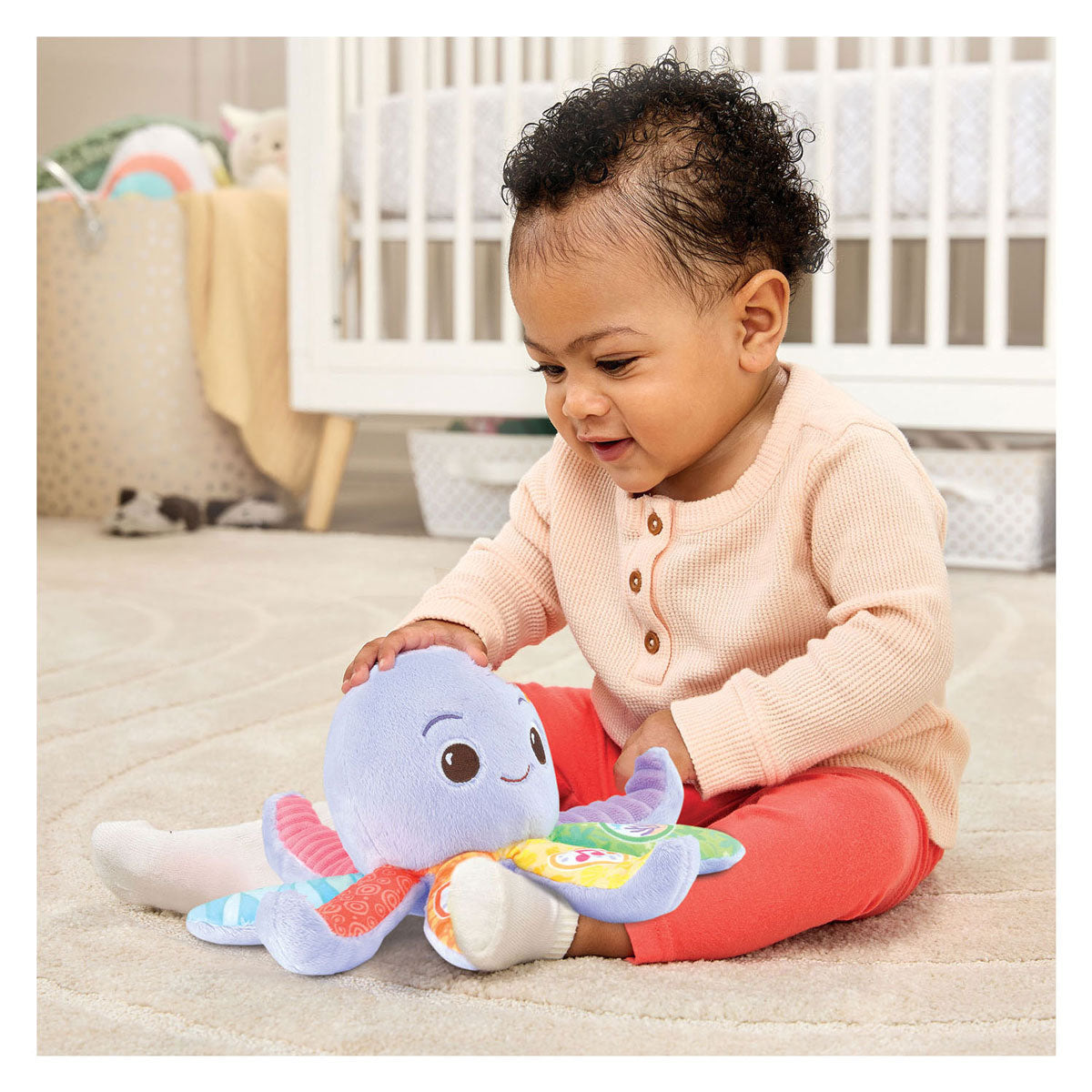 Vtech lumi il peluche interattivo polpo lilla