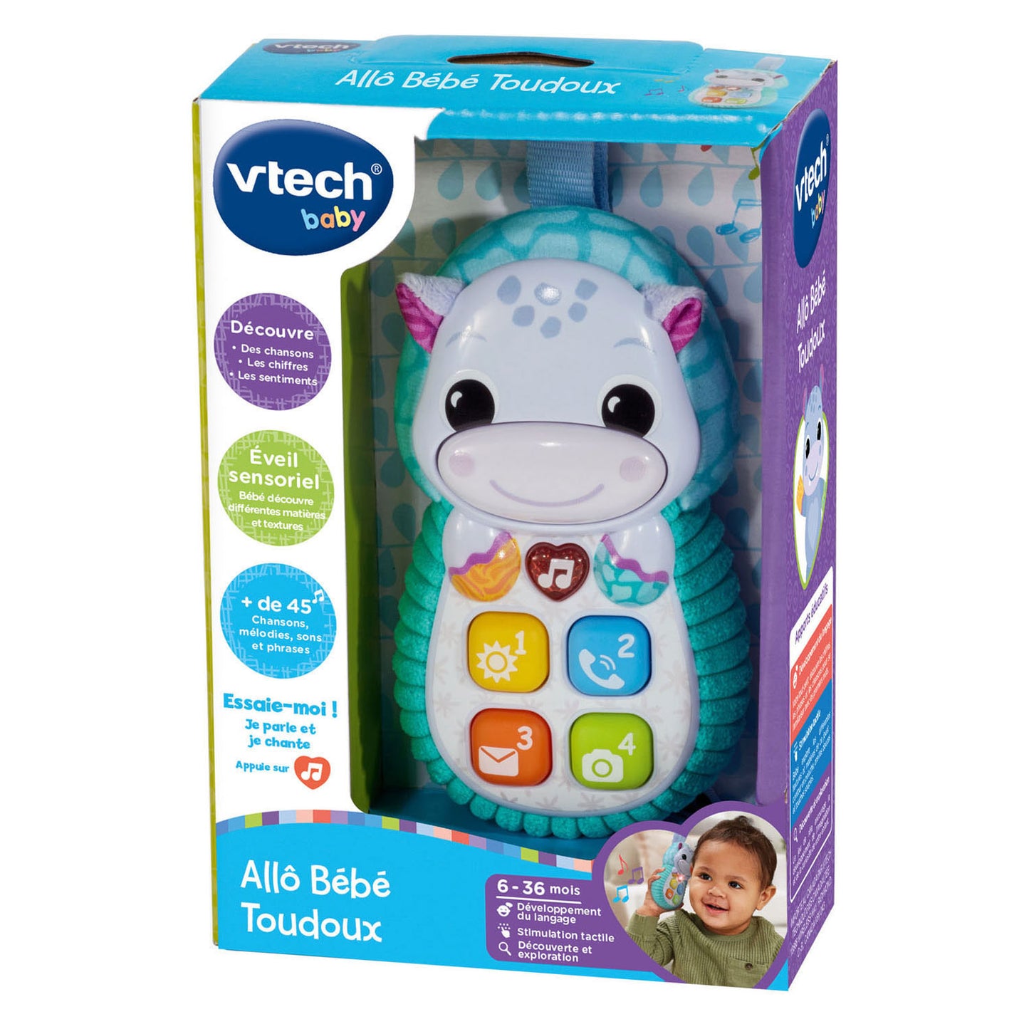 Telefono ippopotamo per bambini Vtech