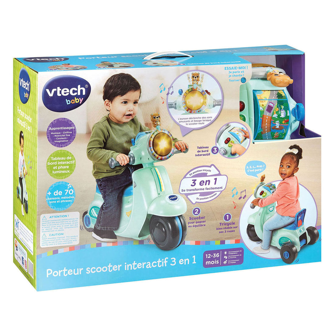 Deambulatore per scooter 3 in 1 Vtech