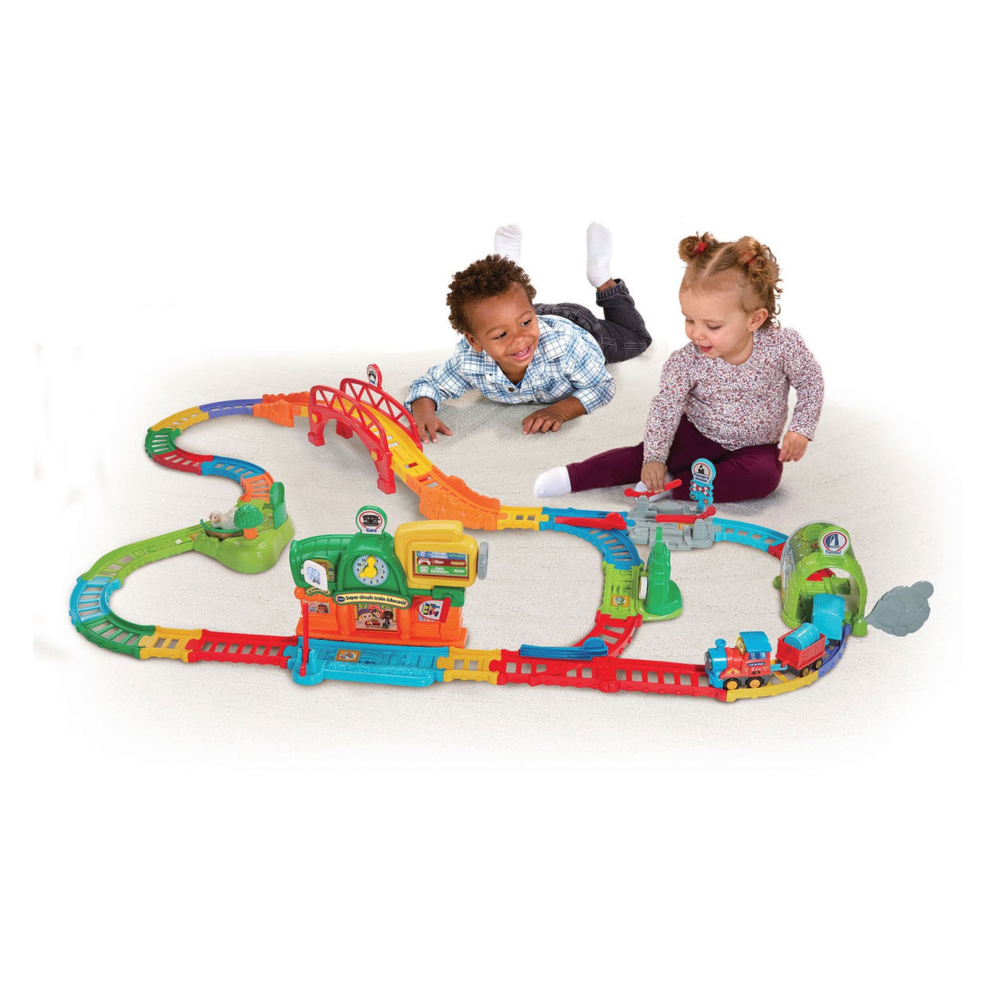 Treno super circuito Vtech Toot Toot Cars