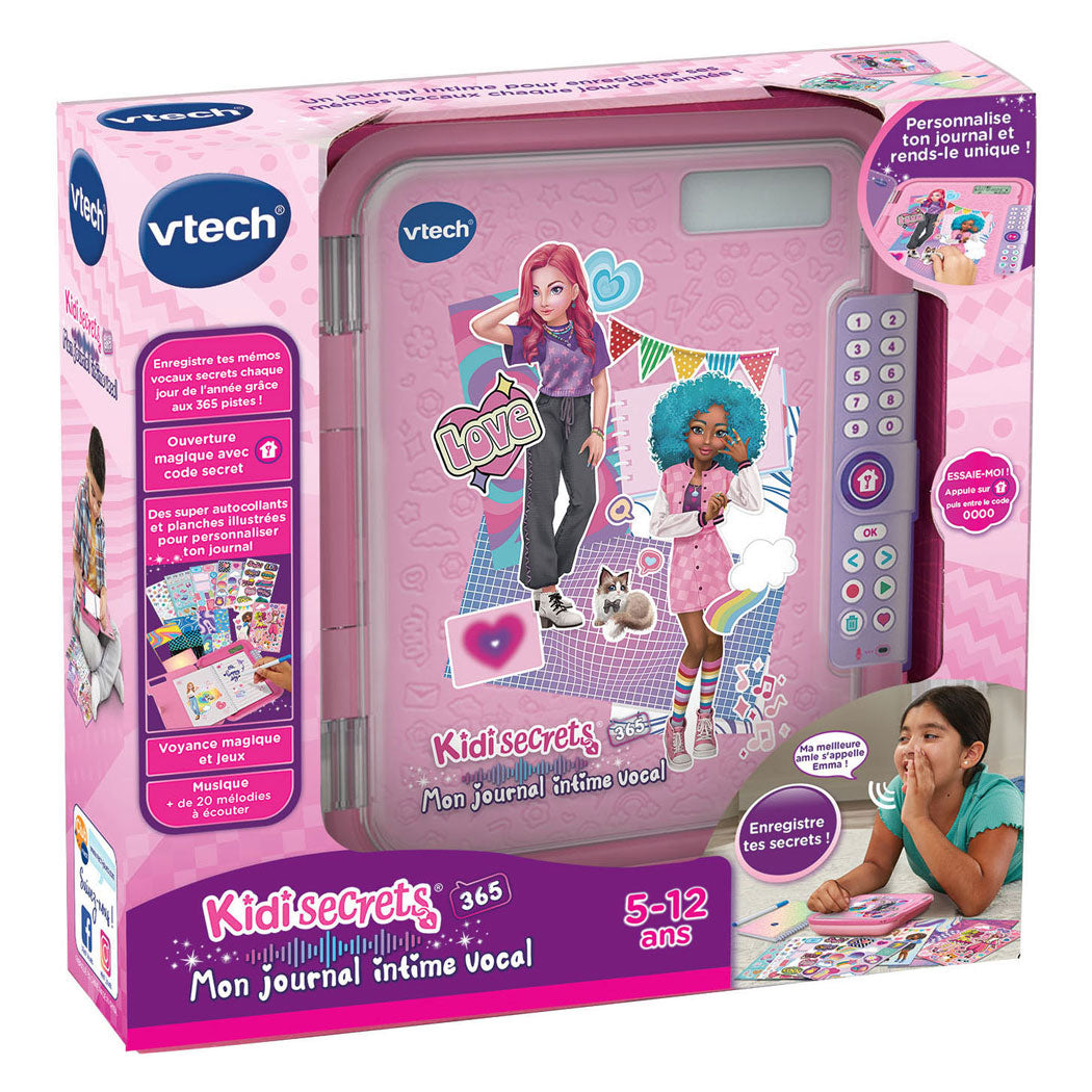 Vtech kidisecrets 365 mi diario secreto - rosa