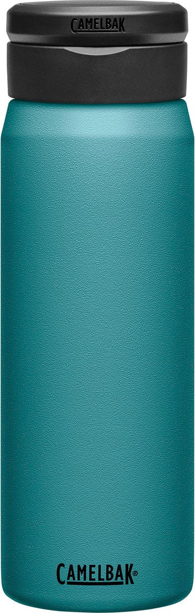 Camelbak fit cap vacuum insulated - rvs isolatie drinkfles - 750 ml - groen (lagoon)