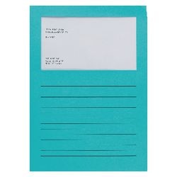 Cartella di smistamento elco a4 blu 100 pezzi