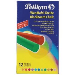 Krijt pelikan kleurenassortiment 12 stuks