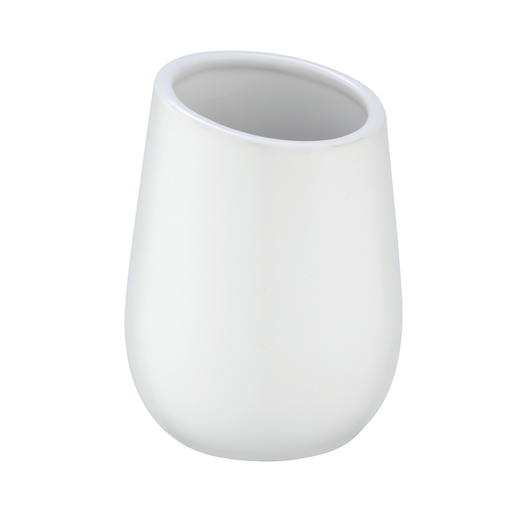 Wenko 1065594 - tandenborstelb. badi keram.wit | 1 stuks