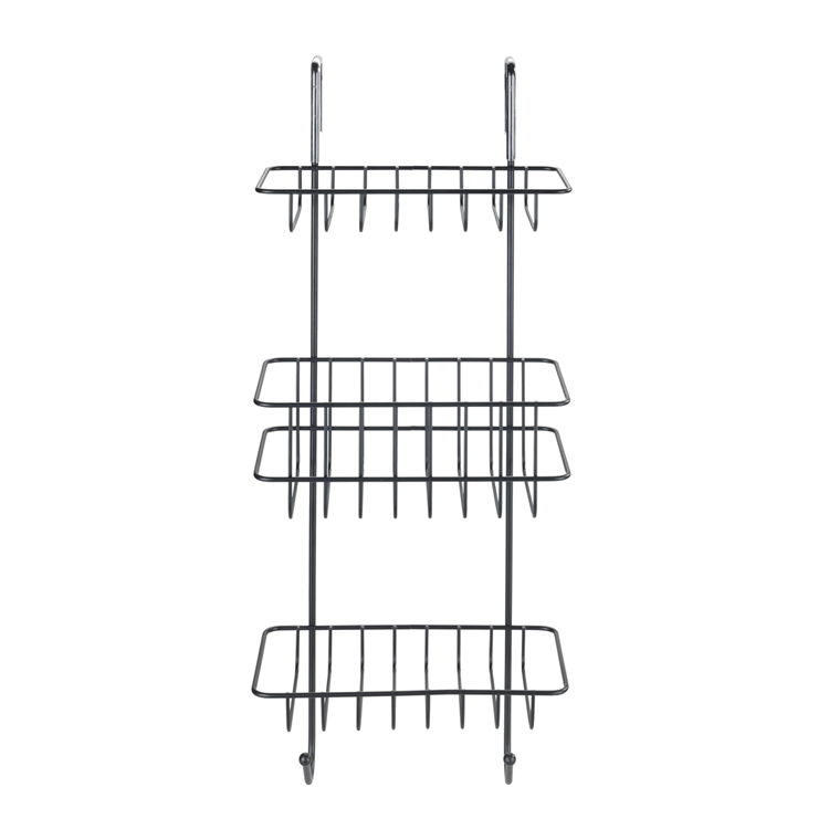 Wenko 1069610 - doucherek 3-laags revigo zwart | 1 stuks