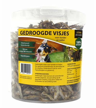 Utopía pescado seco para perros y gatos
