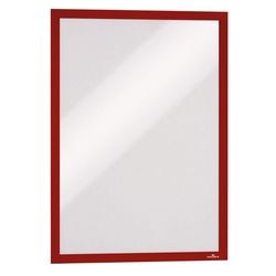 Cornice autoadesiva durevole duraframe a3 rossa confezione 2 pezzi