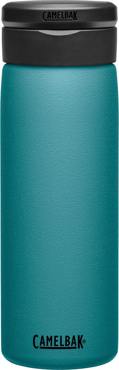 Camelbak fit cap aislado al vacío - botella aislante de acero inoxidable - 600 ml - verde (laguna)
