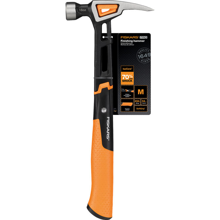 Martello da carpentiere Fiskars isocore m - 1020213