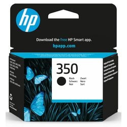 Cartuccia d'inchiostro hp cb335ee numero 350 nero