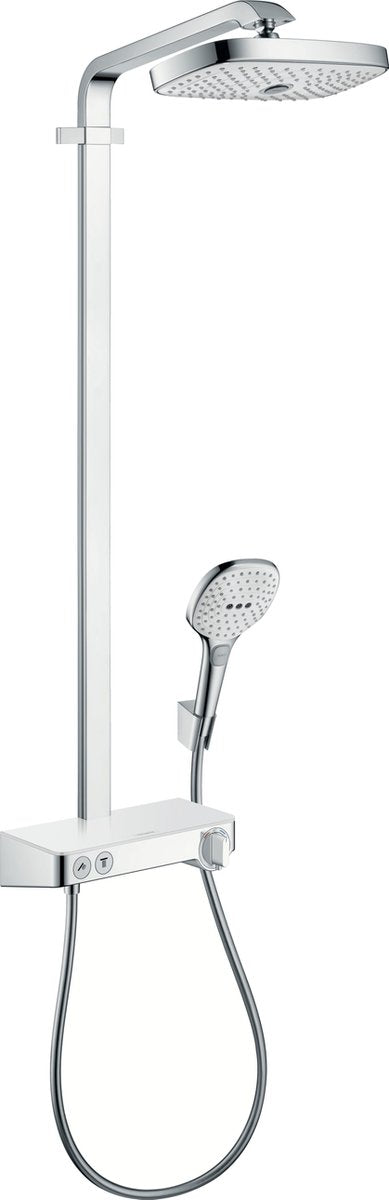 Hansgrohe raindance select e showerpipe 300 2jet con plato de ducha select 300 chrome
