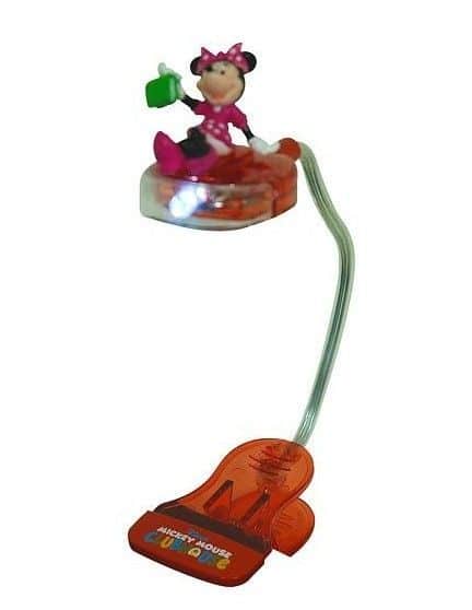 Lettura Lampada Minnie Mouse con morsetto