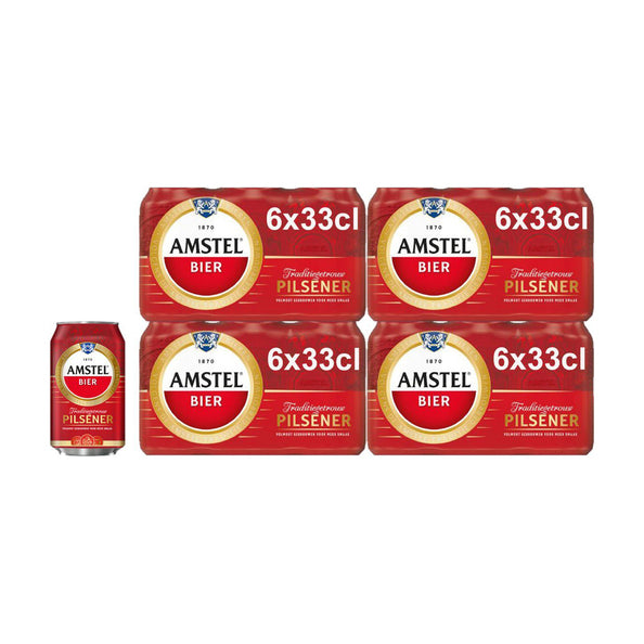 Amstel bier blik (24x 33cl)