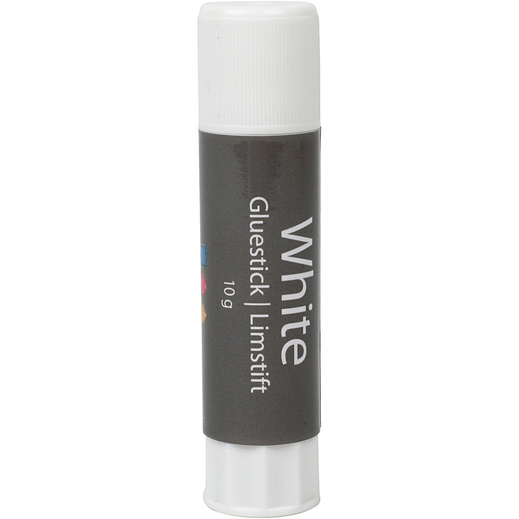 Colla stick bianca Creativ Company, rotonda, 10 gr, 1 pezzo