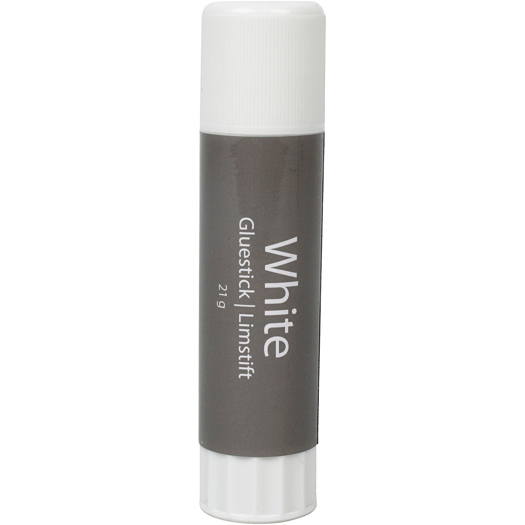 Colla stick bianca Creativ Company, rotonda, 21 gr, 1 pezzo
