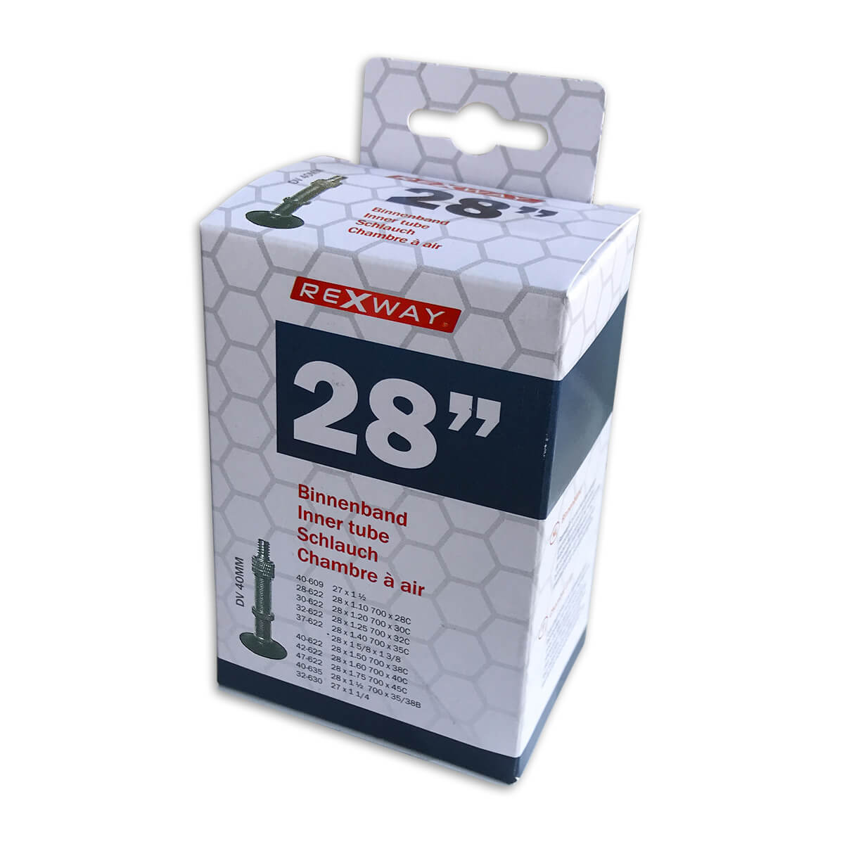 Rexway Bicycle Binnenband 28 pollici DV