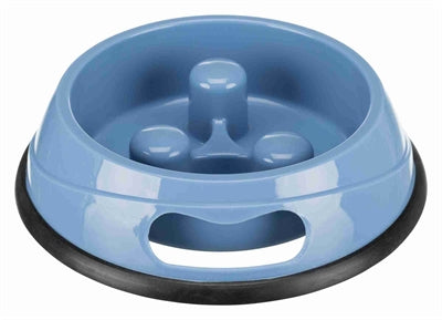 Trixie ciotola per cibo slow feed in plastica antiscivolo assortita