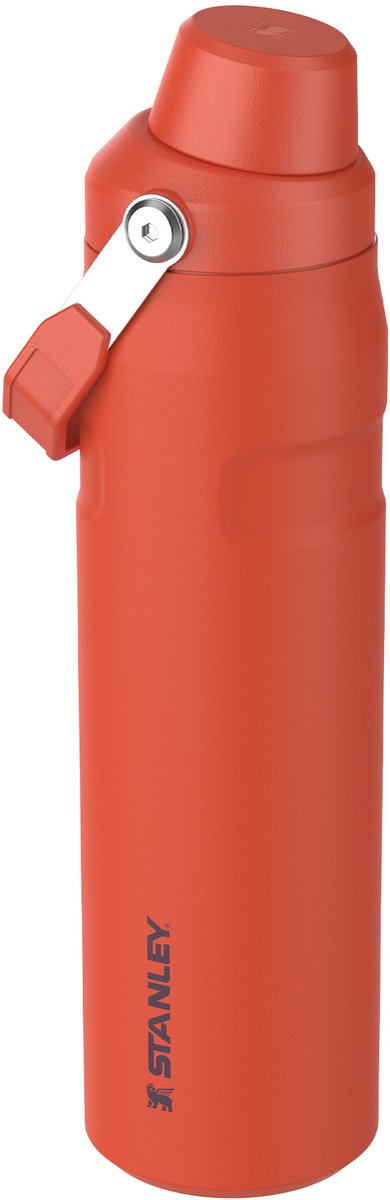 Stanley aerolight iceflow™ water bottle fast flow 0.6l - keeps cold for 10 hours - lightweight insulated drinking bottle - dishwasher safe - leak-proof and quick-turn lid - BPA-free - tigerlily plum