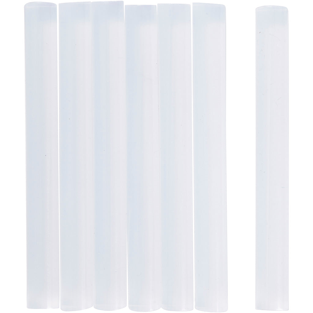 Ricariche per pistola incollatrice Creativ Company maxi, l: 10 cm, d 11 mm, 7 pezzi 1 scatola