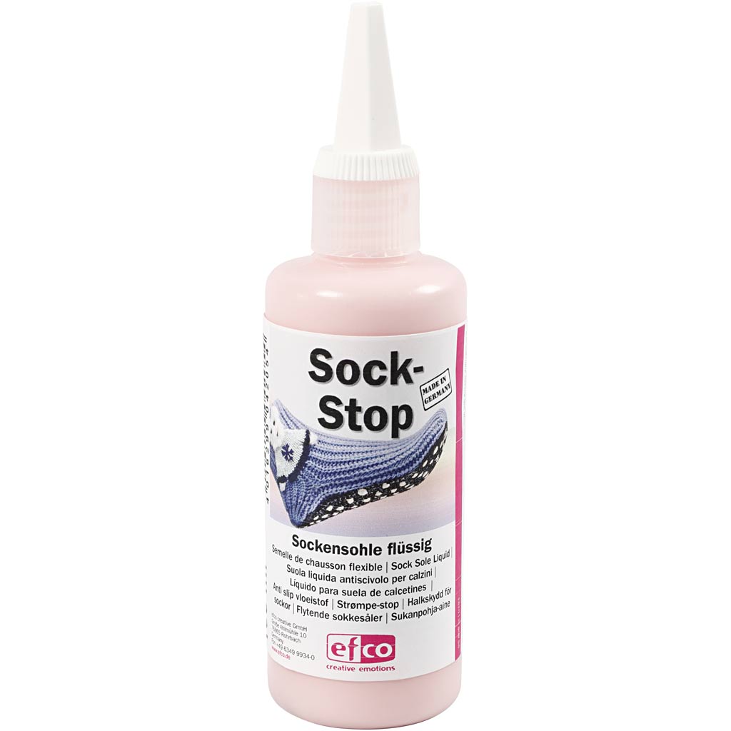 Creativ Company Sock-Sock-Stop Anti-Slip Light Red, 100 ml