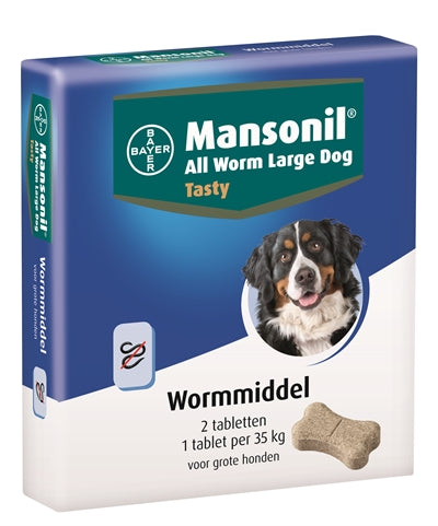 Mansonil Big Dog TUTTI le compresse gustose