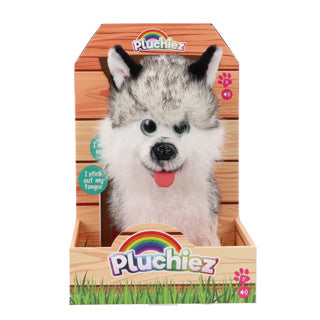 Hajko husky ladrador de peluche con escapes