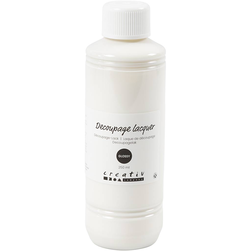 Lacca per decoupage dell'azienda Creativ, lucida, 250 ml 1 bottiglia