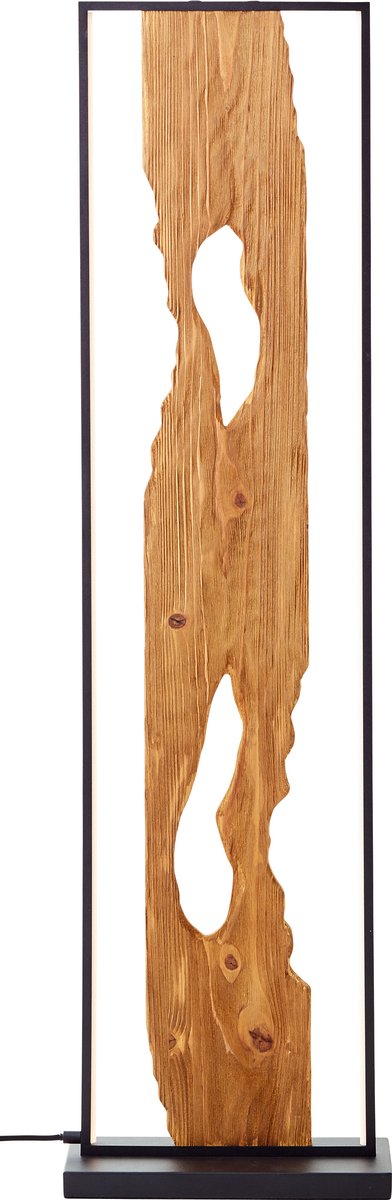 Brilliant chaumont - lámpara de pie - LED 20w 3000k - madera negra