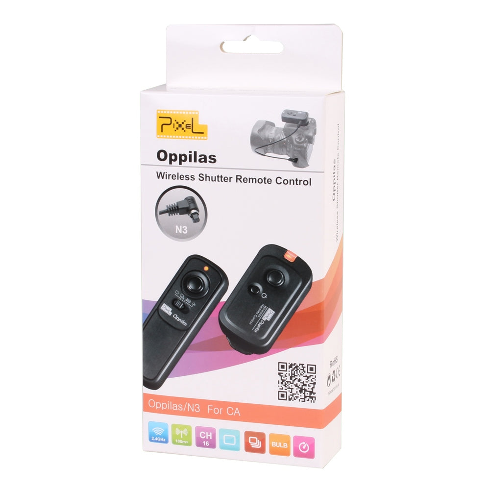 Control remoto inalámbrico Pixel RW-221 DC0 Oppilas para Nikon