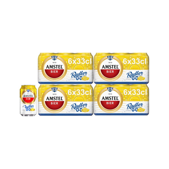 Amstel radler 0,0% lata (24x 33cl)