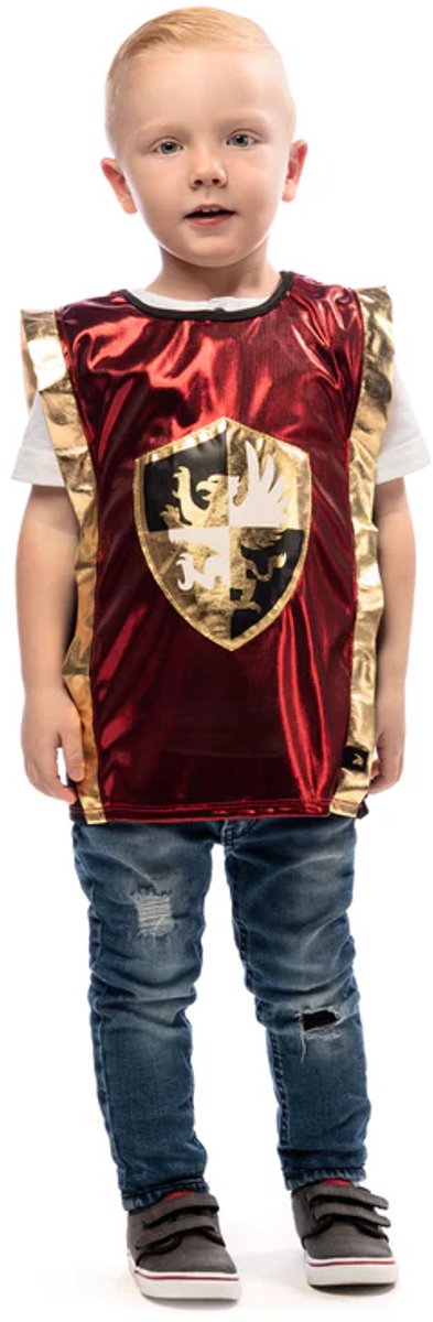 Pequeñas aventuras - conjunto de vestir caballero rojo - talla L XL (110-134)