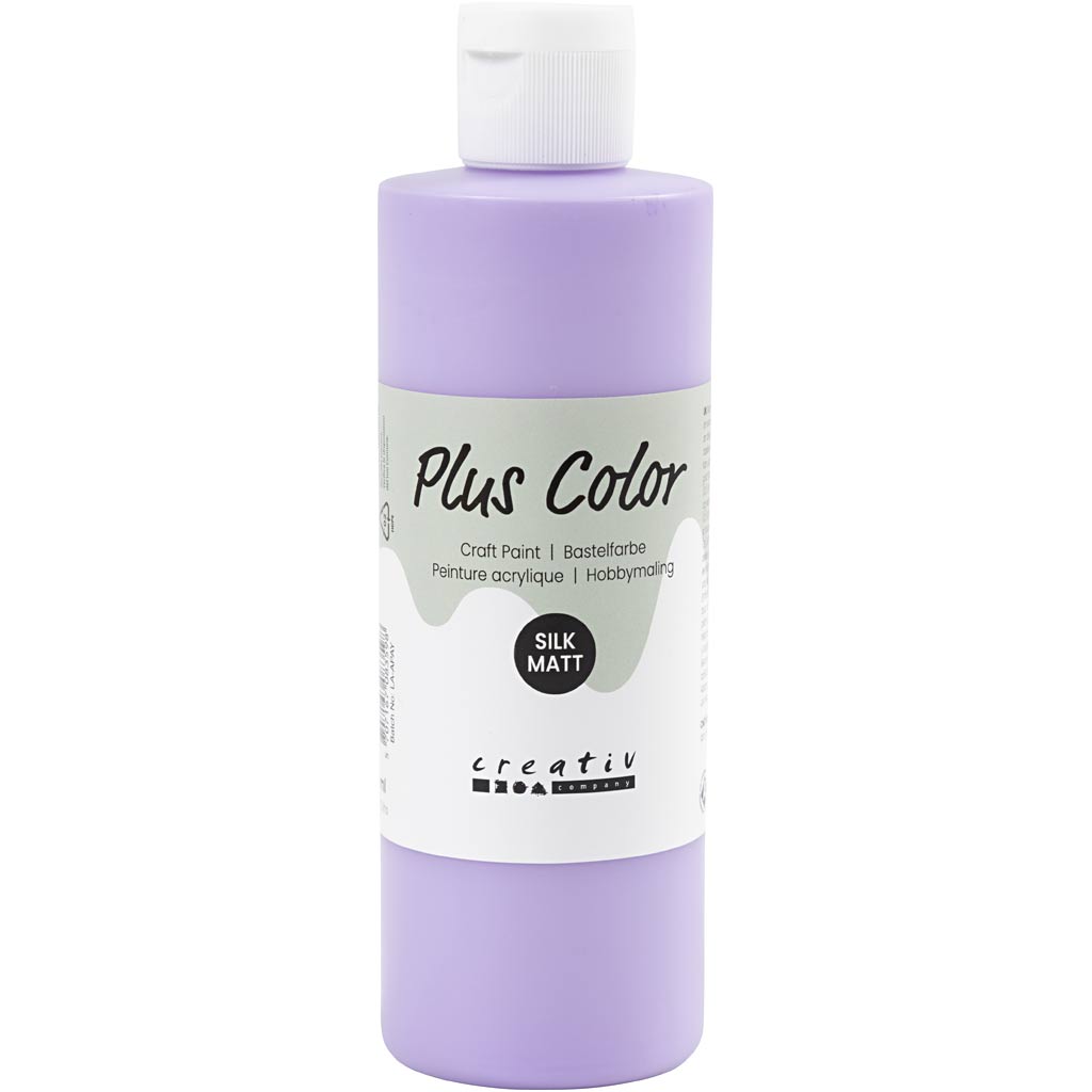 Più vernice acrilica a colori, viola, 250 ml 1 bottiglia