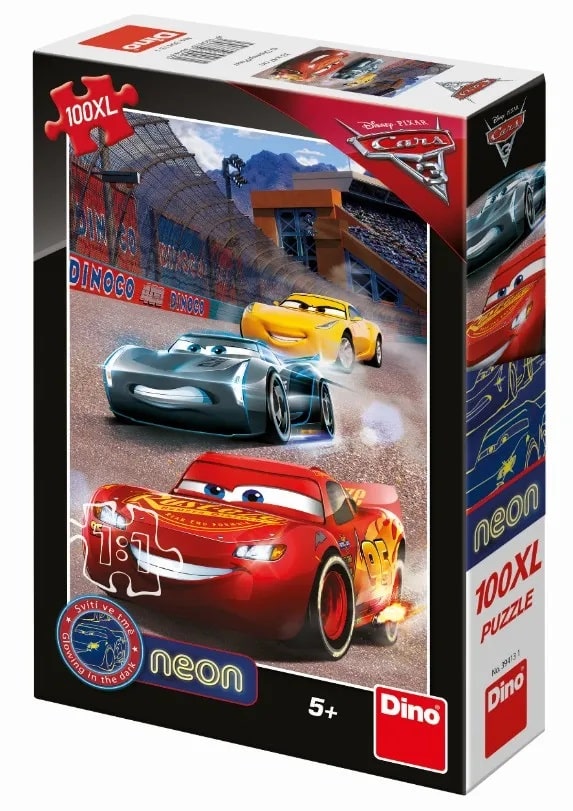 Disney Puzzle Glow in the Dark 100 XL pezzi