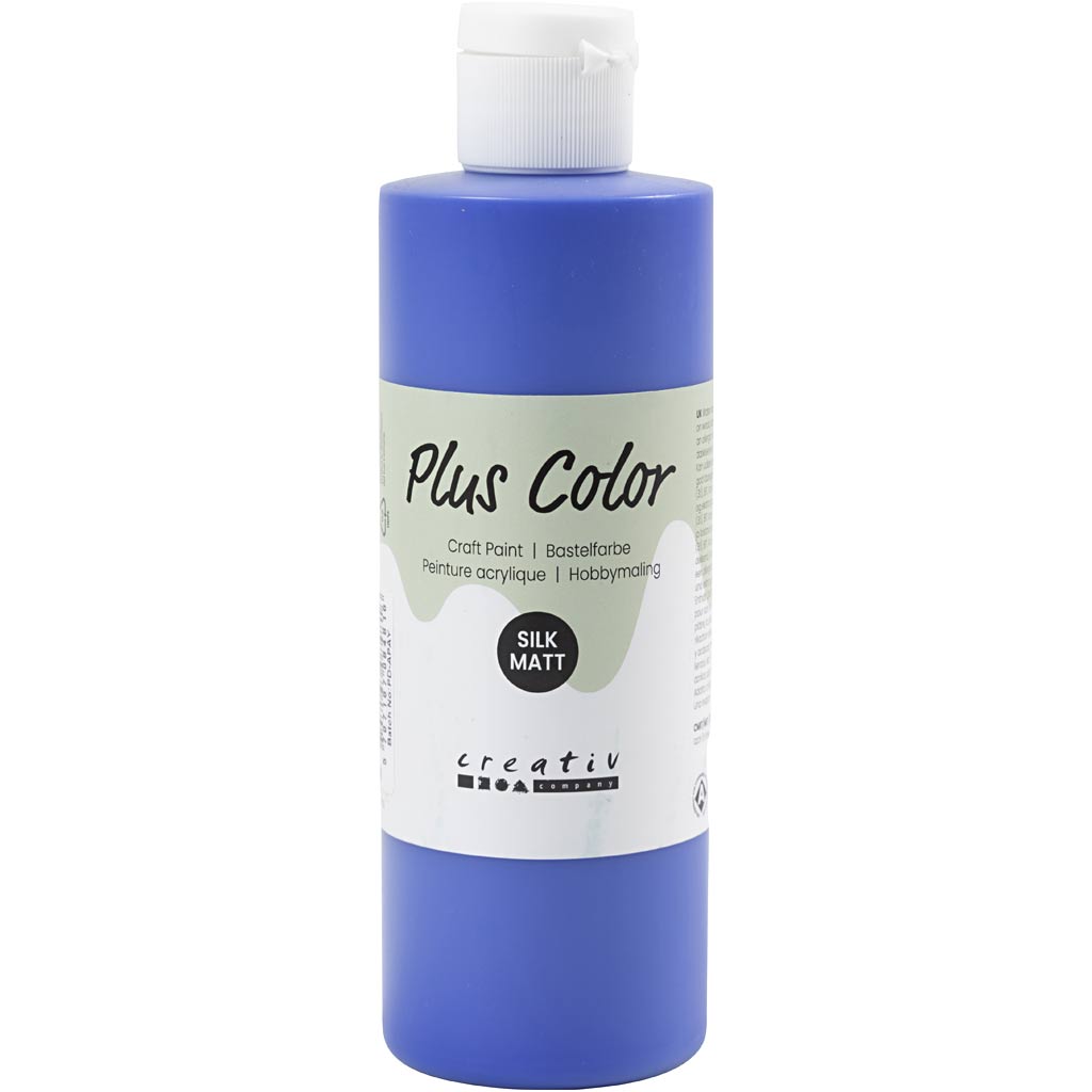 Pittura acrilica Plus Color, ultra marina, 250 ml 1 flacone