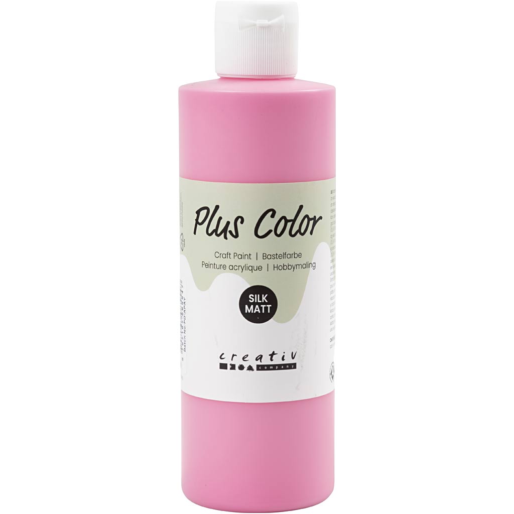 Pittura acrilica Plus Color, fucsia, 250 ml 1 flacone