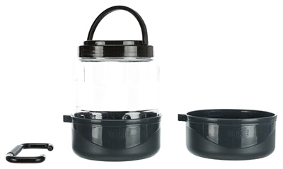 Trixie Reisset Food Bowl che beve Bin Grigio scuro