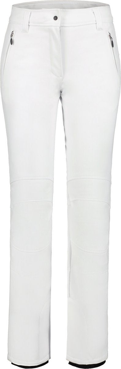 Icepeak entiat pantalones de esquí softshell para mujer - blanco - 40