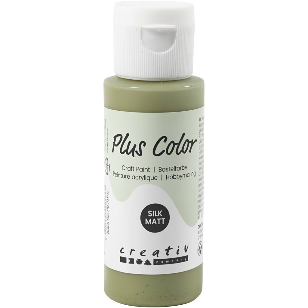 Pittura acrilica Plus Color, eucalipto, 60 ml 1 flacone