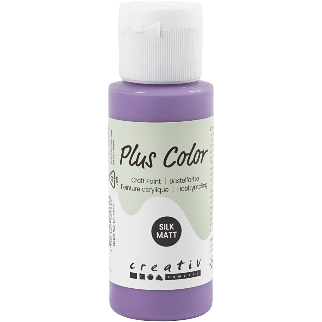 Pittura acrilica Plus Color, lilla scuro, 60 ml 1 flacone