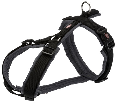 Trixie arnés para perros premium trekking negro gris