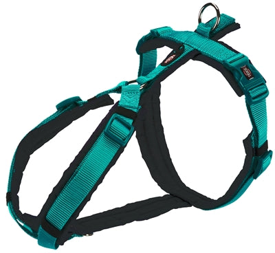 Trixie cane più duro trekking premium aqua blu grigio