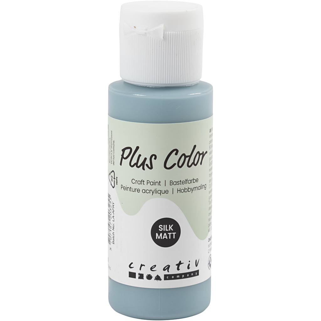 Vernice acrilica Plus Color, blu tenue, 60 ml 1 flacone