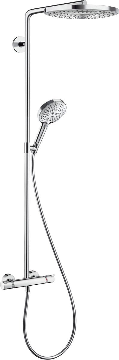 Hansgrohe raindance select s showerpipe 300 2jet con termostato cromado