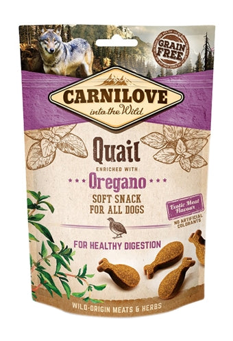 Bocadillo suave de carnilove kwartel orégano