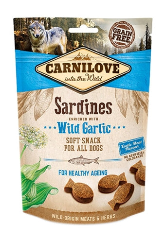 Carnilove soft snack sardine volevano aglio
